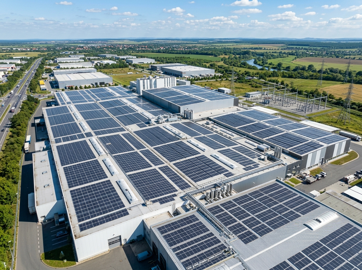 Industrial Solar Farm